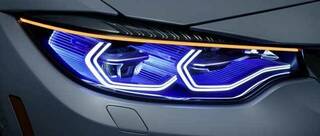 BMW M4 Concept Iconics Lights