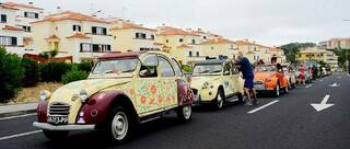 Concentración 2CV en Portugal