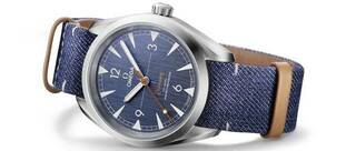 Omega Railmaster Denim