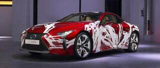 Lexus LC 500h Art Car