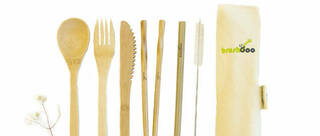 Cubiertos ecofriendly Brushboo