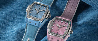 Hublot Spirit of Big Bang azul y rosa