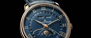 Blancpain Villeret esfera azul