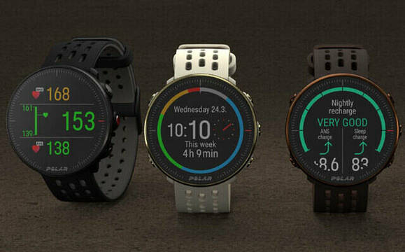 Polar Vantage M2 - reloj deportivo - ritmo cardíaco y GPS integrado marron