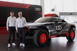 Carlos Sainz quiere ganar el Dakar con el Audi RS Q e-tron