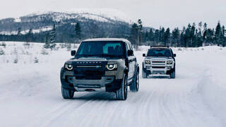 Experiencia Land Rover en la nieve