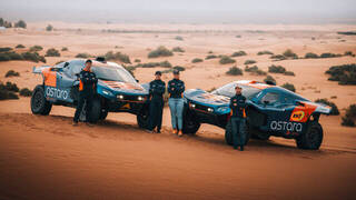 Dos equipos de astara en el Dakar 2024