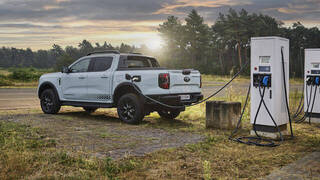 El Ford Ranger, con motor híbrido enchufable