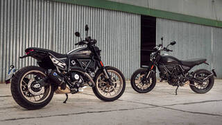 Ducati Scrambler Icon Dark y Full Trottle